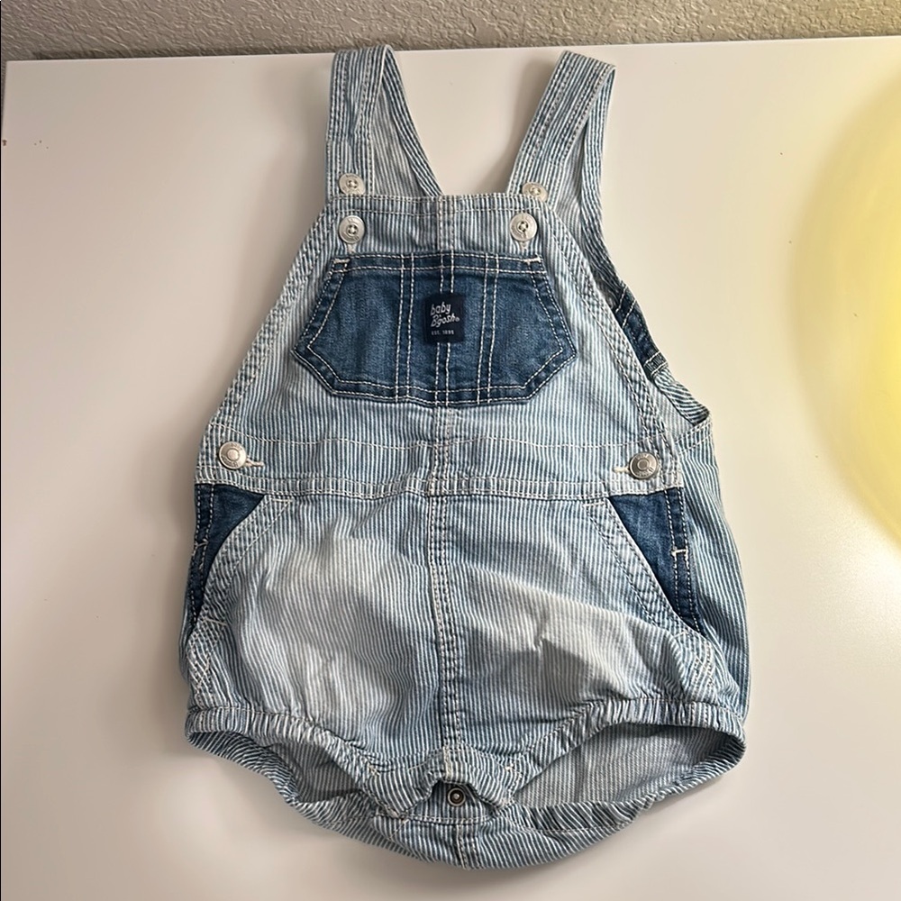 OshKosh B'gosh Blue Jumpsuit Romper Overalls 18 months